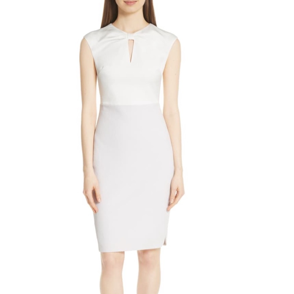NWT Ted Baker London Mock Two-Piece Pencil Dress
